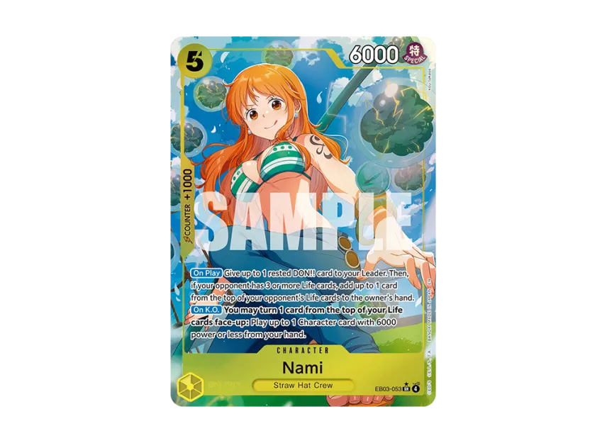Nami SR-P [EB03-053] [EN] (Extra Booster "HEROINES EDITION")