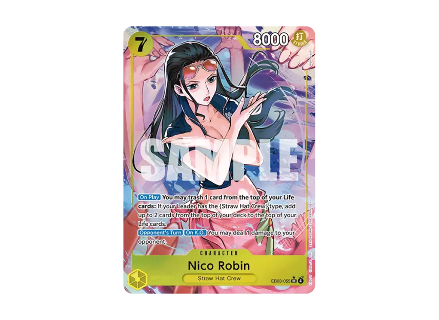 Nico Robin SR-P [EB03-055] [EN] (Extra Booster "HEROINES EDITION")