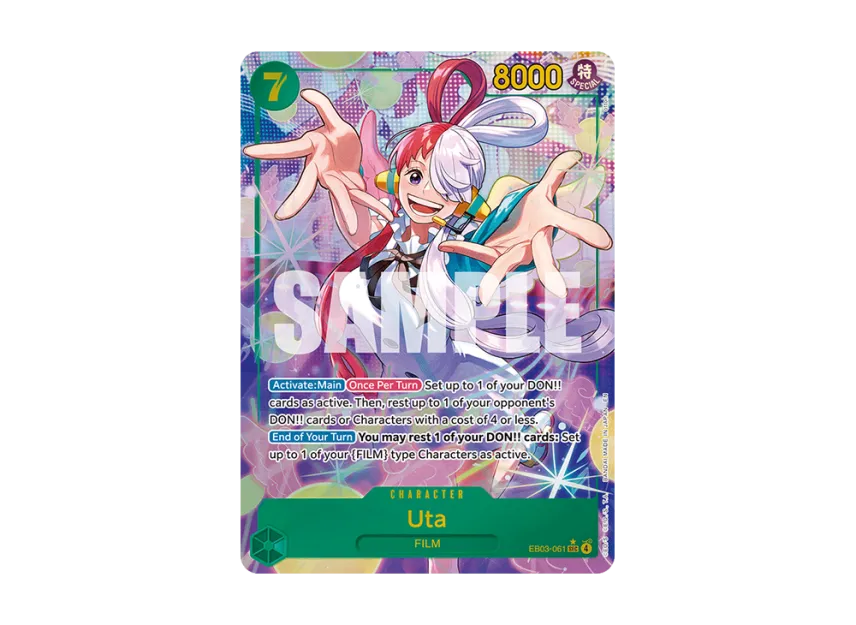 Uta SEC-P [EB03-061] [EN] (Extra Booster "HEROINES EDITION")