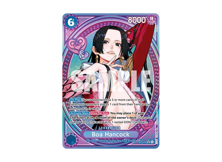 Boa Hancock SR-SPC [EB03-026] [EN] (Extra Booster "HEROINES EDITION")