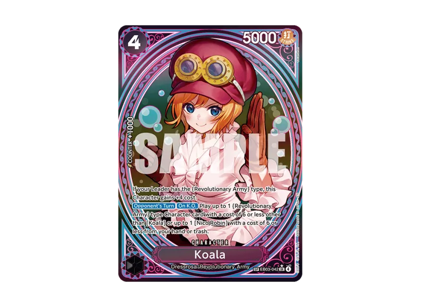 Koala SR-SPC [EB03-042] [EN] (Extra Booster "HEROINES EDITION")