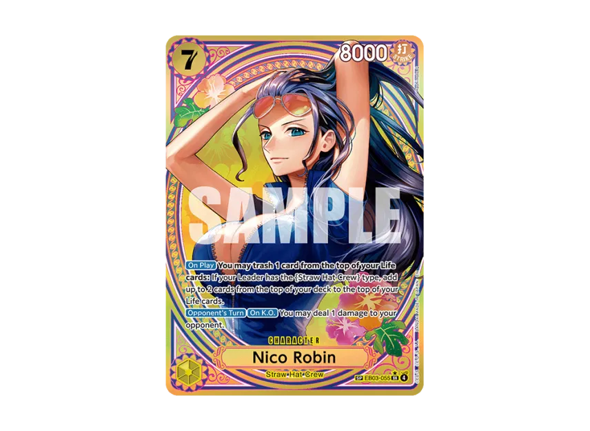 Nico Robin SR-SPC [EB03-055] [EN] (Extra Booster "HEROINES EDITION")