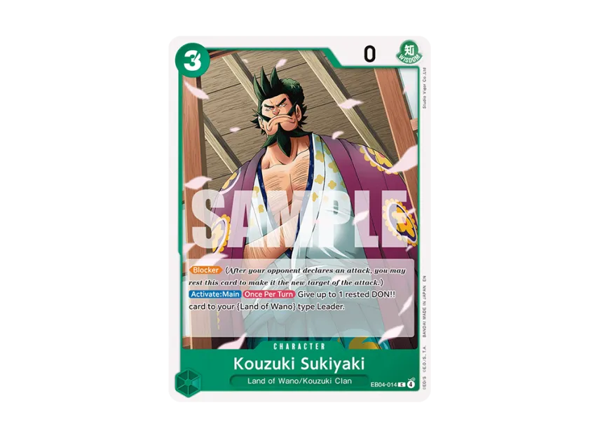 Kozuki Sukiyaki C [EB04-014] [EN] (Booster Pack "THE AZURE SEA'S SEVEN")