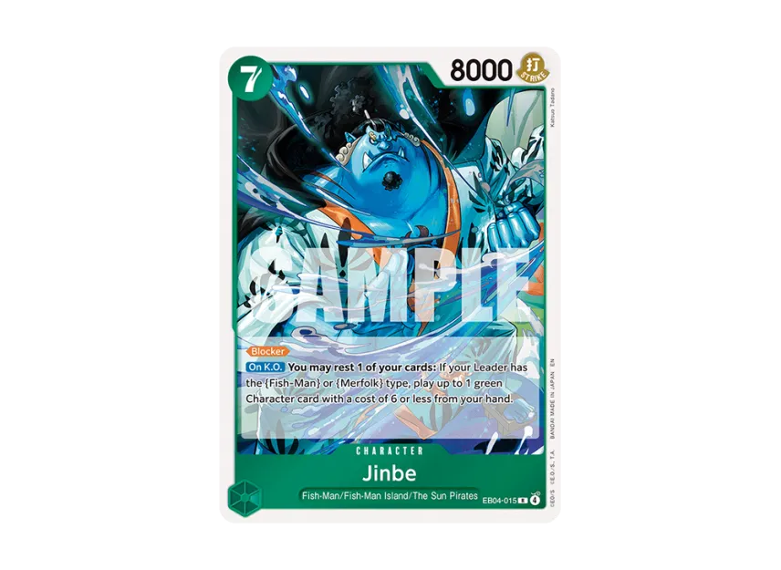 Jinbe R [EB04-015] [EN] (Booster Pack "THE AZURE SEA'S SEVEN")