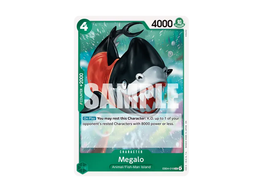 Megalo R [EB04-018] [EN] (Booster Pack "THE AZURE SEA'S SEVEN")