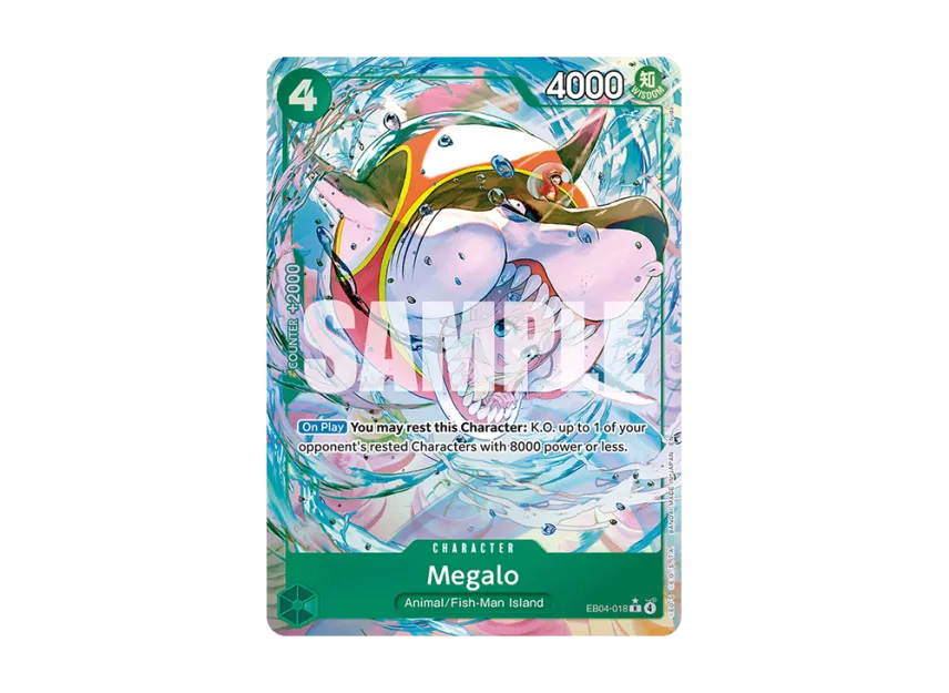 Megalo R-P [EB04-018] [EN] (Booster Pack "THE AZURE SEA'S SEVEN")