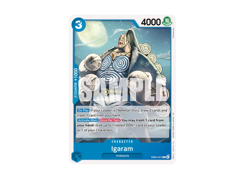Igaram C [EB04-021] [EN] (Booster Pack "THE AZURE SEA'S SEVEN")
