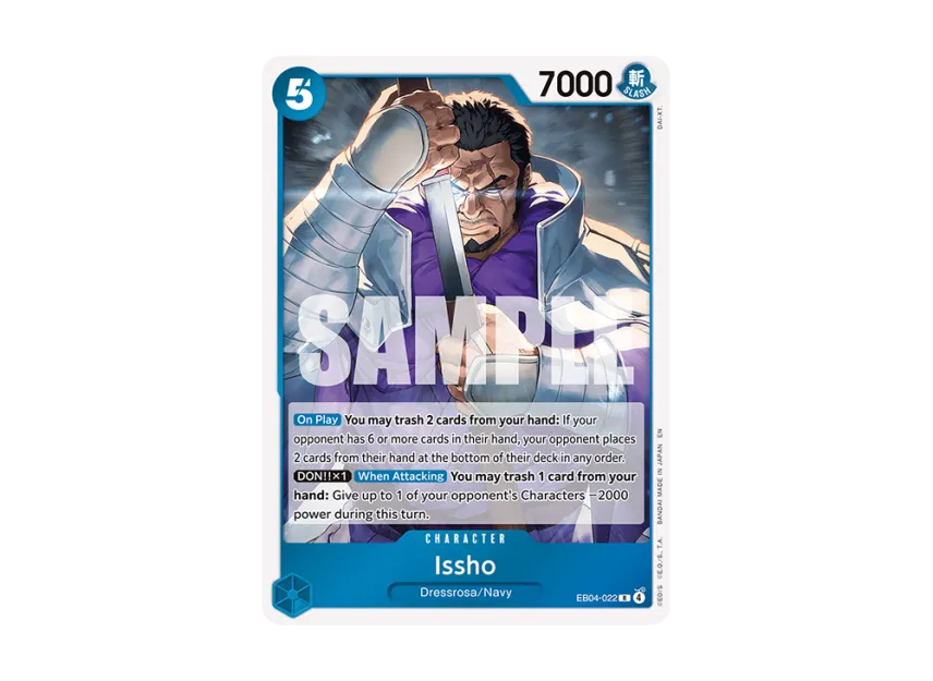 Issho R [EB04-022] [EN] (Booster Pack "THE AZURE SEA'S SEVEN")