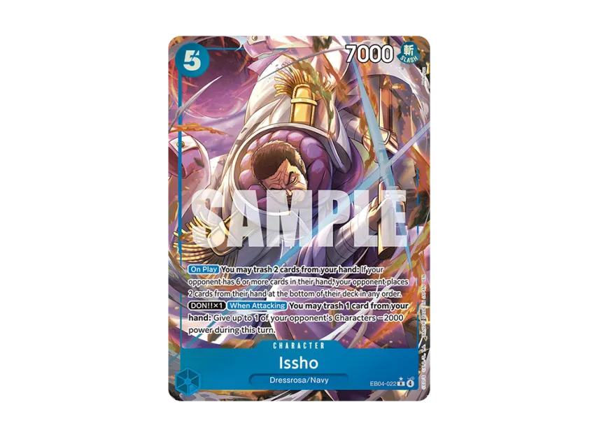 Issho R-P [EB04-022] [EN] (Booster Pack "THE AZURE SEA'S SEVEN")