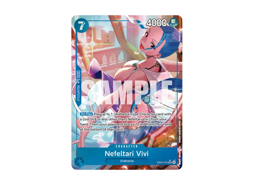 Nefeltari Vivi SR-P [EB04-025] [EN] (Booster Pack "THE AZURE SEA'S SEVEN")