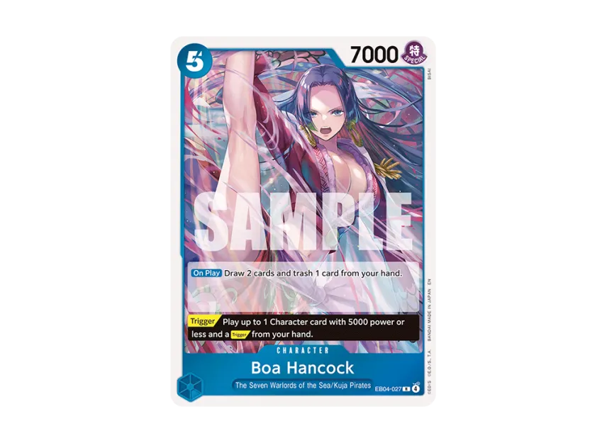 Boa Hancock R [EB04-027] [EN] (Booster Pack "THE AZURE SEA'S SEVEN")