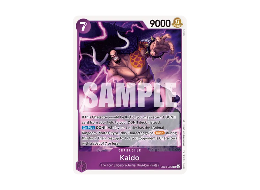 Kaido R [EB04-030] [EN] (Booster Pack "THE AZURE SEA'S SEVEN")