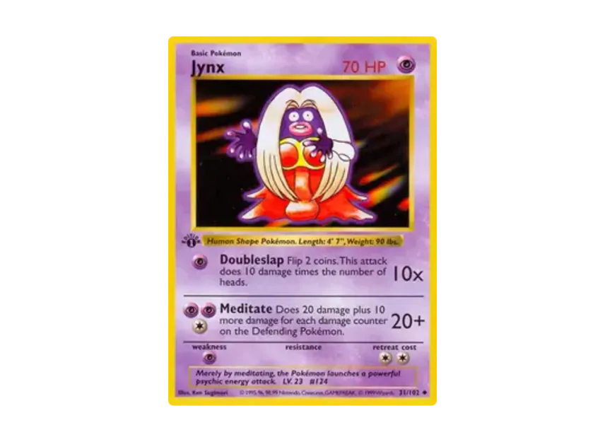Jynx U [102-SET-1ST-EDITION 31/102] [EN] (Base "Set 1st Edition")