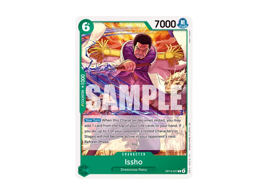 Issho C [OP14-021] [EN] (Booster Pack "THE AZURE SEA'S SEVEN")