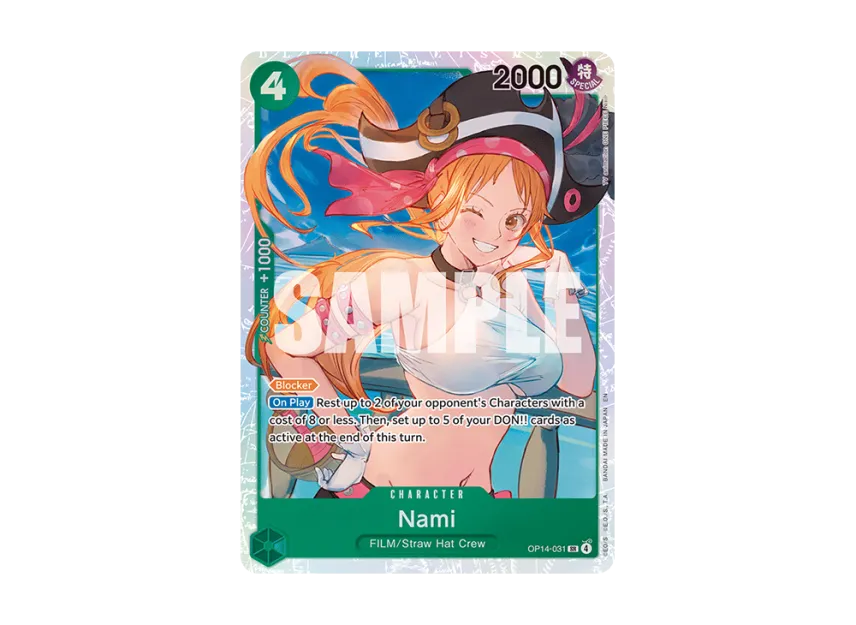 Nami SR [OP14-031] [EN] (Booster Pack "THE AZURE SEA'S SEVEN")