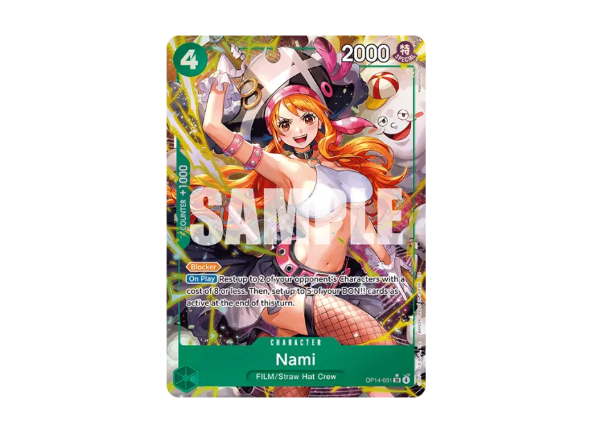 Nami SR-P [OP14-031] [EN] (Booster Pack "THE AZURE SEA'S SEVEN")