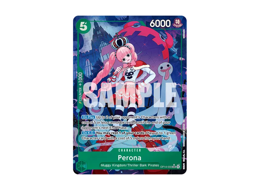 Perona SR-P [OP14-033] [EN] (Booster Pack "THE AZURE SEA'S SEVEN")
