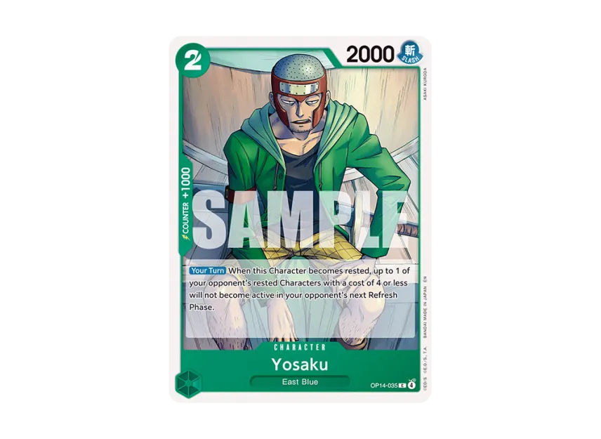 Yosaku C [OP14-035] [EN] (Booster Pack "THE AZURE SEA'S SEVEN")