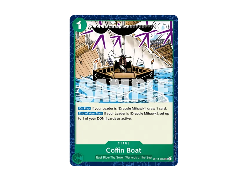 Coffin Boat UC [OP14-039] [EN] (Booster Pack "THE AZURE SEA'S SEVEN")