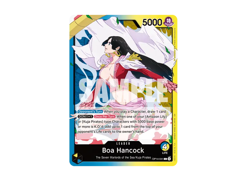 Boa Hancock L [OP14-041] [EN] (Booster Pack "THE AZURE SEA'S SEVEN")