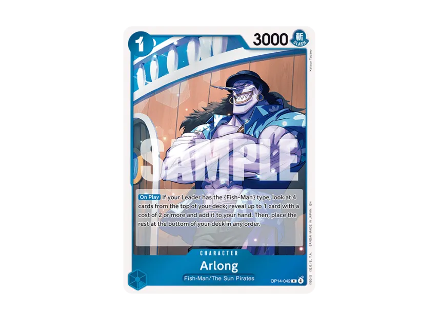 Arlong R [OP14-042] [EN] (Booster Pack "THE AZURE SEA'S SEVEN")