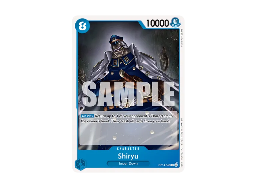 Shiryu C [OP14-048] [EN] (Booster Pack "THE AZURE SEA'S SEVEN")