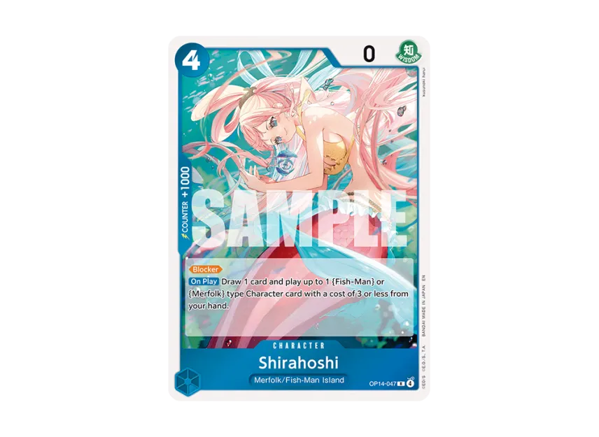 Shirahoshi R [OP14-047] [EN] (Booster Pack "THE AZURE SEA'S SEVEN")