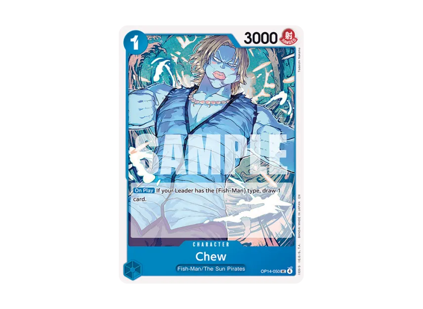 Chew UC [OP14-050] [EN] (Booster Pack "THE AZURE SEA'S SEVEN")
