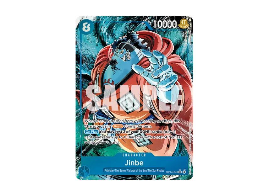 Jinbe SR-P [OP14-049] [EN] (Booster Pack "THE AZURE SEA'S SEVEN")