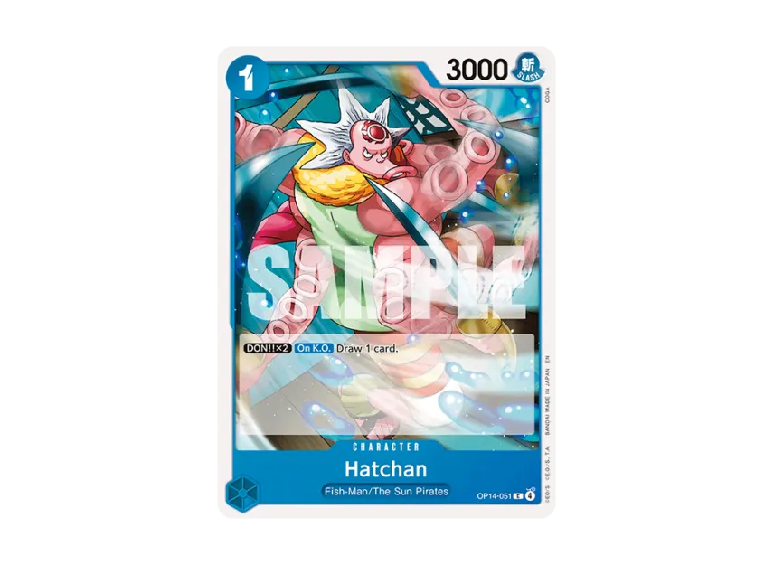 Hatchan C [OP14-051] [EN] (Booster Pack "THE AZURE SEA'S SEVEN")