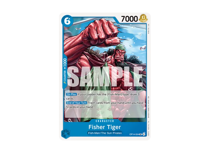 Fisher Tiger UC [OP14-054] [EN] (Booster Pack "THE AZURE SEA'S SEVEN")