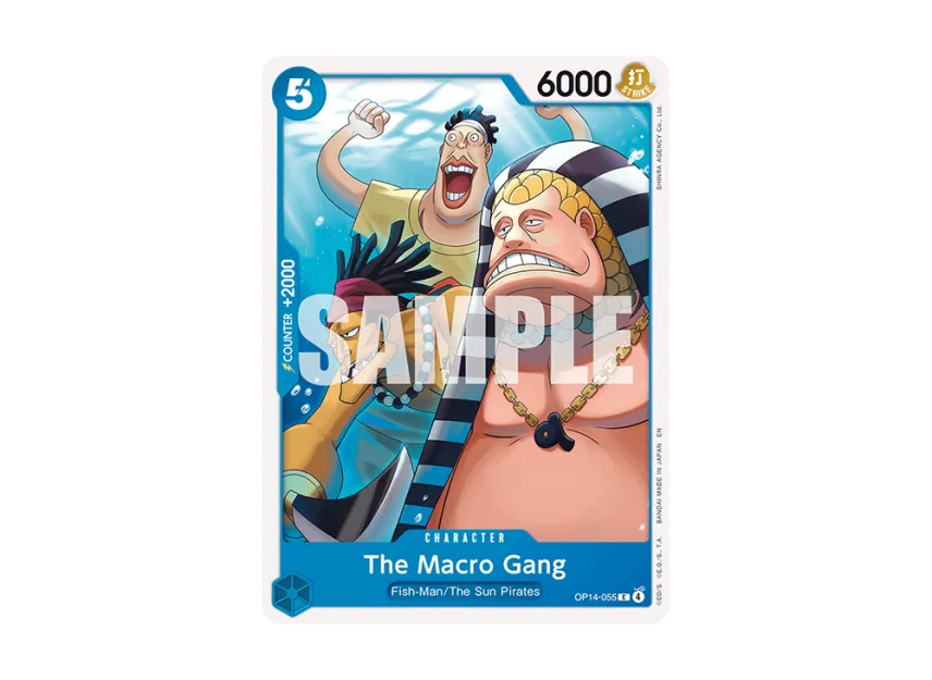 The Macro Gang C [OP14-055] [EN] (Booster Pack "THE AZURE SEA'S SEVEN")