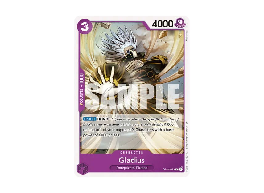 Gladius C [OP14-062] [EN] (Booster Pack "THE AZURE SEA'S SEVEN")