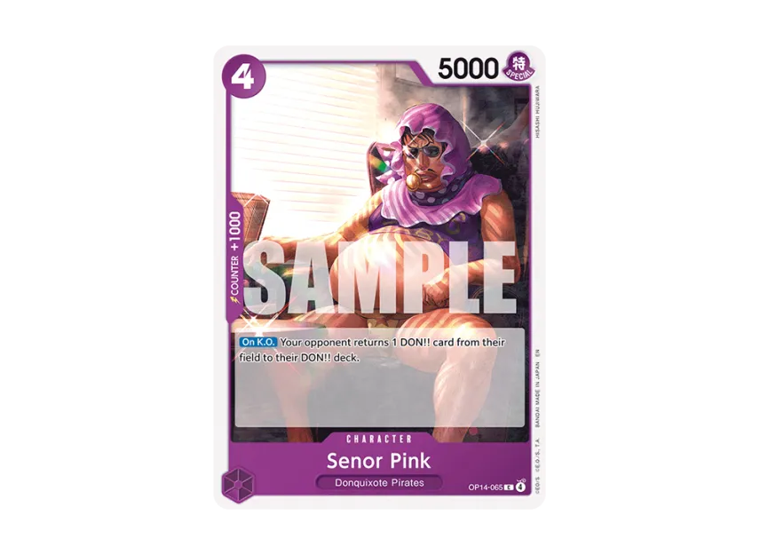 Senor Pink C [OP14-065] [EN] (Booster Pack "THE AZURE SEA'S SEVEN")
