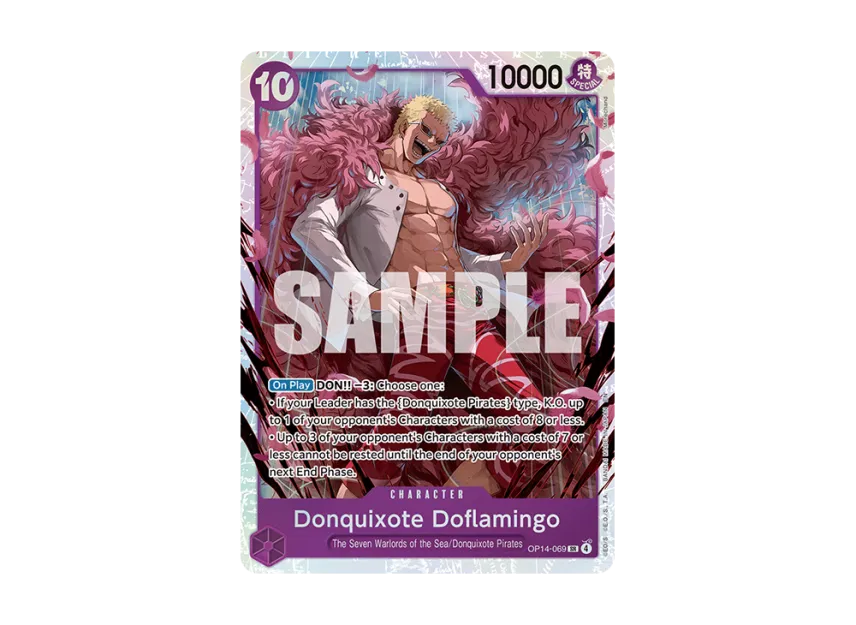 Donquixote Doflamingo SR [OP14-069] [EN] (Booster Pack "THE AZURE SEA'S SEVEN")