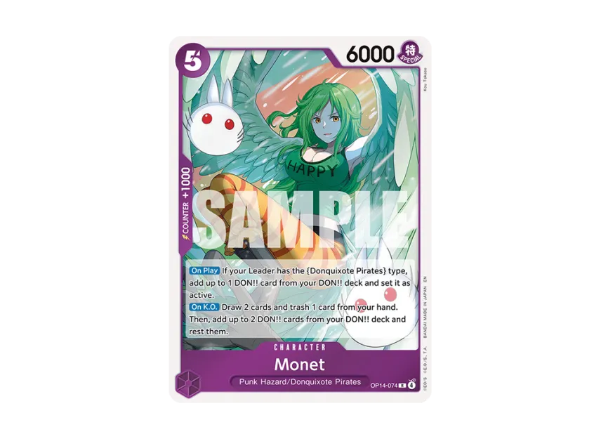 Monet R [OP14-074] [EN] (Booster Pack "THE AZURE SEA'S SEVEN")