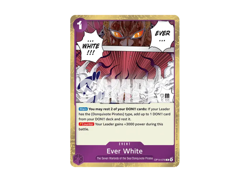 Ever White R [OP14-076] [EN] (Booster Pack "THE AZURE SEA'S SEVEN")