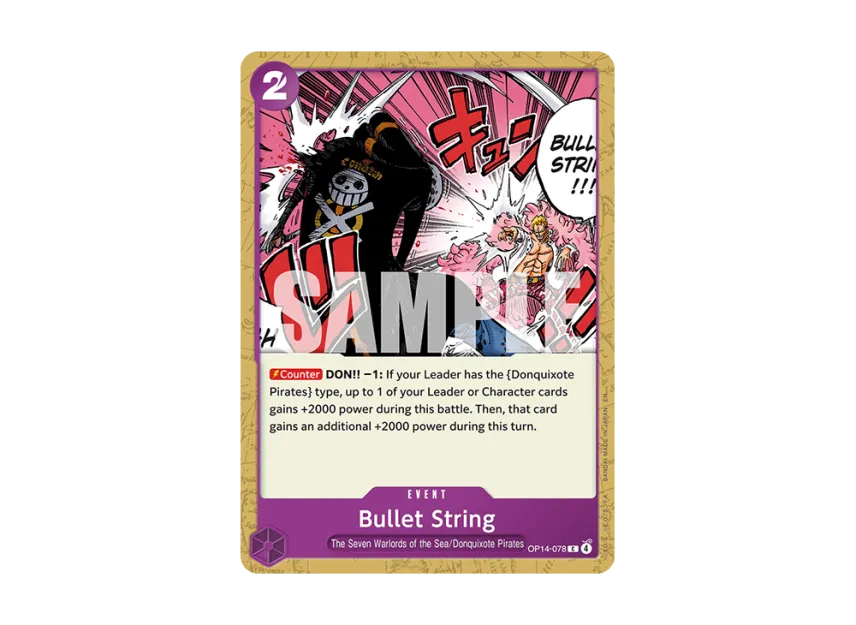 Bullet String C [OP14-078] [EN] (Booster Pack "THE AZURE SEA'S SEVEN")