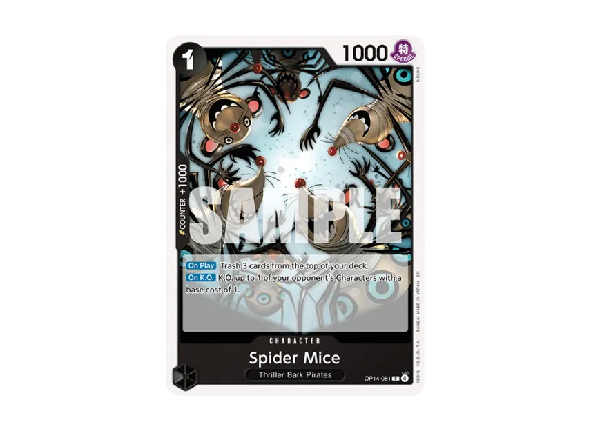 Spider Mice C [OP14-081] [EN] (Booster Pack "THE AZURE SEA'S SEVEN")