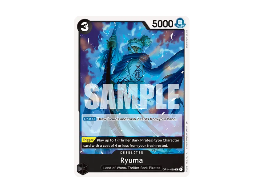Ryuma C [OP14-089] [EN] (Booster Pack "THE AZURE SEA'S SEVEN")