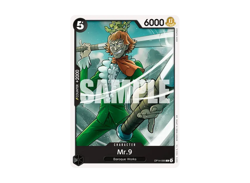 Mr. 9 C [OP14-095] [EN] (Booster Pack "THE AZURE SEA'S SEVEN")
