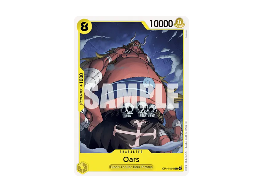 Oars C [OP14-101] [EN] (Booster Pack "THE AZURE SEA'S SEVEN")