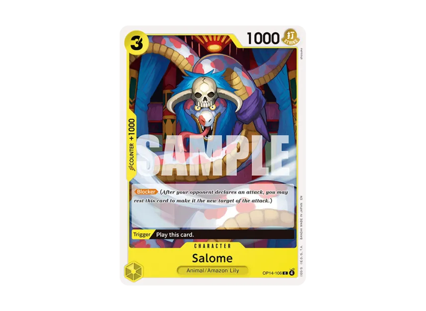 Salome C [OP14-106] [EN] (Booster Pack "THE AZURE SEA'S SEVEN")