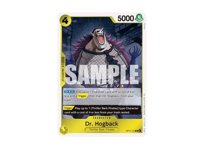 Dr. Hogback R [OP14-110] [EN] (Booster Pack "THE AZURE SEA'S SEVEN")