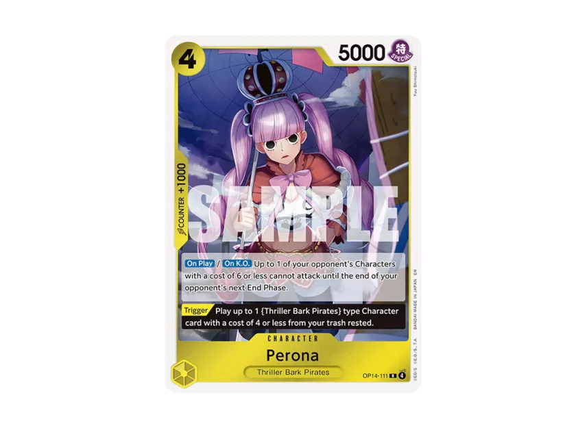 Perona R [OP14-111] [EN] (Booster Pack "THE AZURE SEA'S SEVEN")