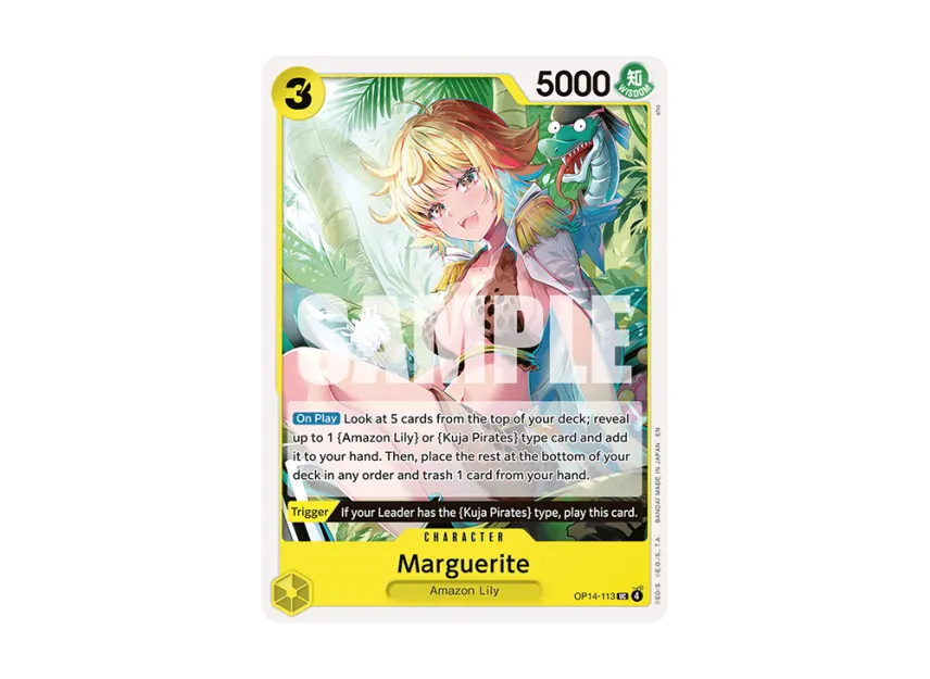 Marguerite UC [OP14-113] [EN] (Booster Pack "THE AZURE SEA'S SEVEN")
