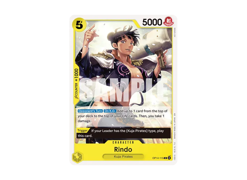 Rindo C [OP14-115] [EN] (Booster Pack "THE AZURE SEA'S SEVEN")