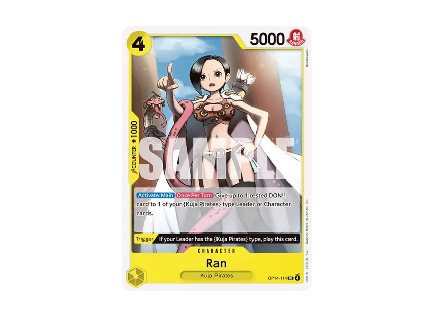 Ran UC [OP14-114] [EN] (Booster Pack "THE AZURE SEA'S SEVEN")