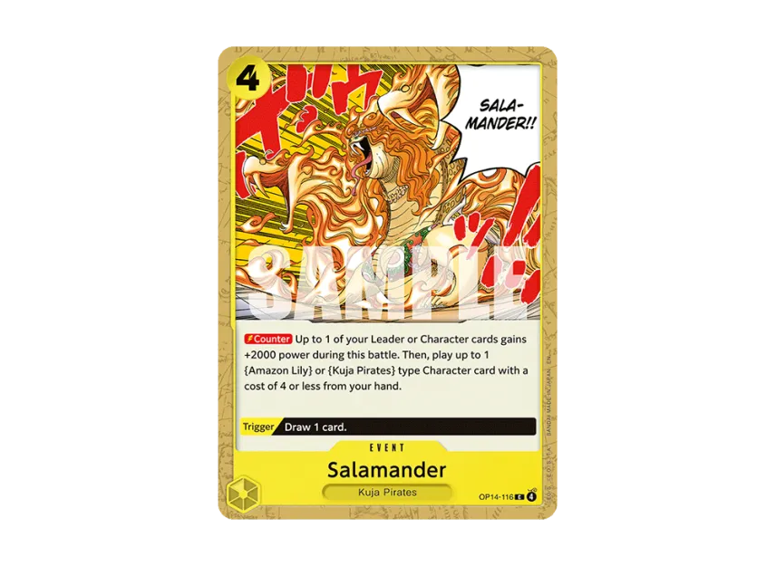 Salamander C [OP14-116] [EN] (Booster Pack "THE AZURE SEA'S SEVEN")