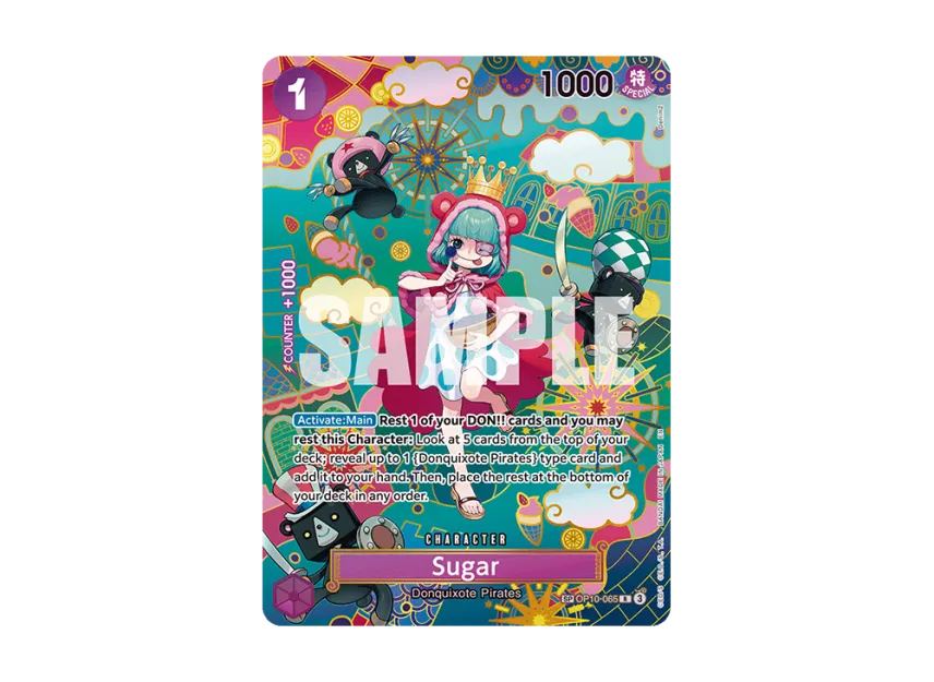 Sugar R-SPC : Japanese pattern Art [OP10-065] [EN] (Booster Pack "THE AZURE SEA'S SEVEN")